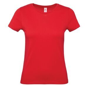 B&C Womens/Ladies E150 T-Shirt / Red